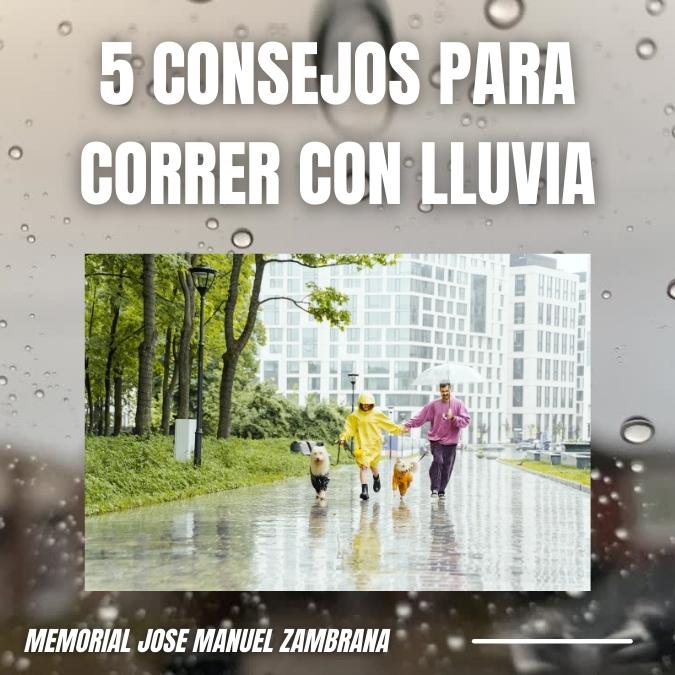 5 consejos para correr con lluvia